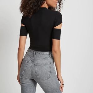 Marcella Esme short sleeve split arm shirt